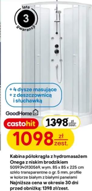 kabina prysznicowa