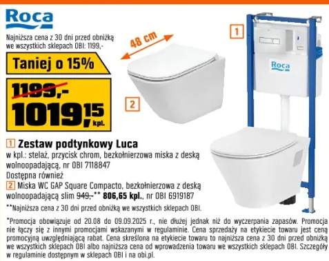 zestaw podtynkowy wc