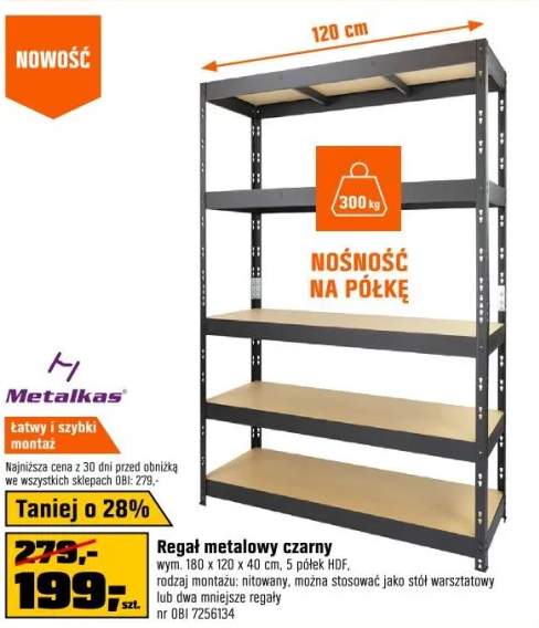 regał metalowy
