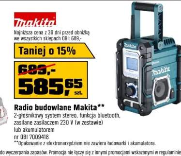 radio budowlane