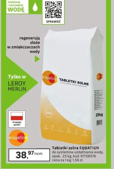 tabletki do uzdatniania wody