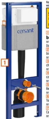 zestaw podtynkowy wc