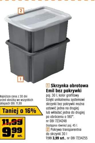 skrzynka obrotowa