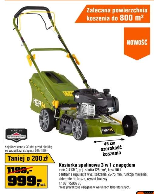 kosiarka spalinowa