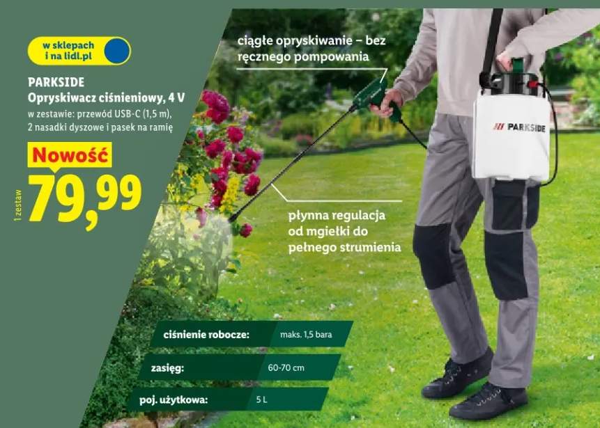 opryskiwacz ciśnieniowy