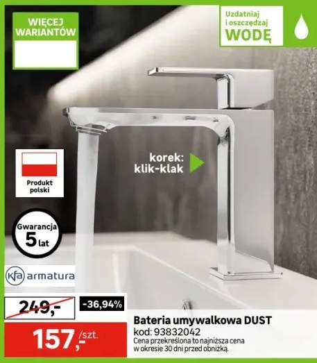 bateria umywalkowa