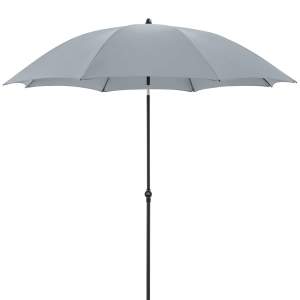 Parasol ogrodowy MY ZONE jasnoszary - śr. 200 cm