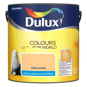 Farba Dulux Kolory Świata ciepły piasek 2,5 l