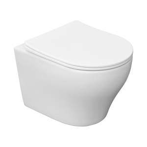 Miska Wc Avella Wirowa z deską wolnoopadającą 33x37x49