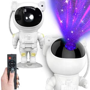 Eko-Light Projektor Gwiazd LED Astronauta z pilotem