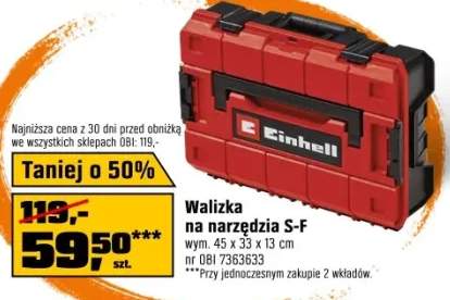 Einhell Walizka narzędziowa E-CASE S-F