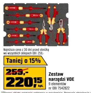 Einhell Wkład piankowy z zestawem narzędzi VDE do walizki E-CASE - 9 cz.