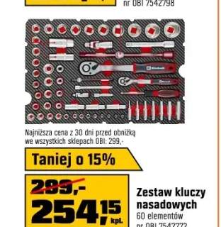 Einhell Wkład piankowy z zestawem kluczy nasadowych do walizki E-CASE - 60 cz.