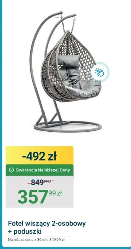 fotel wiszący
