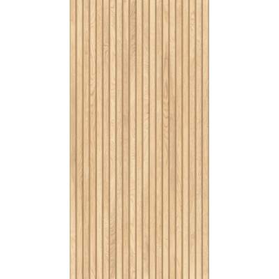 Gres szkliwiony Row wood cream lamel 59,8 x 119,8 cm