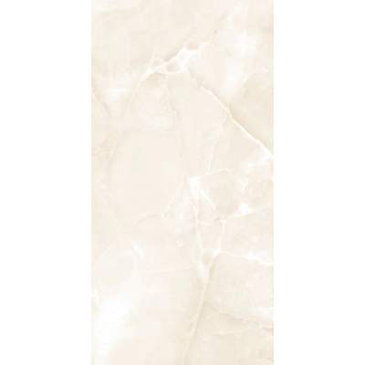 Gres szkliwiony półpolerowany Onyx Snow Beige Carving 60 x 120 cm