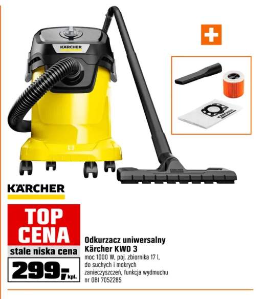 Odkurzacz uniwersalny Kärcher Kwd 3